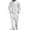 White, variant on kakina CMSX Men's 2 Piece Casual Sweatsuit Outfits,Fashion Classic Solid Color Cotton Pullover Tracksuit Drawstring Elastic Waist Joggers Sweatsuit Set
