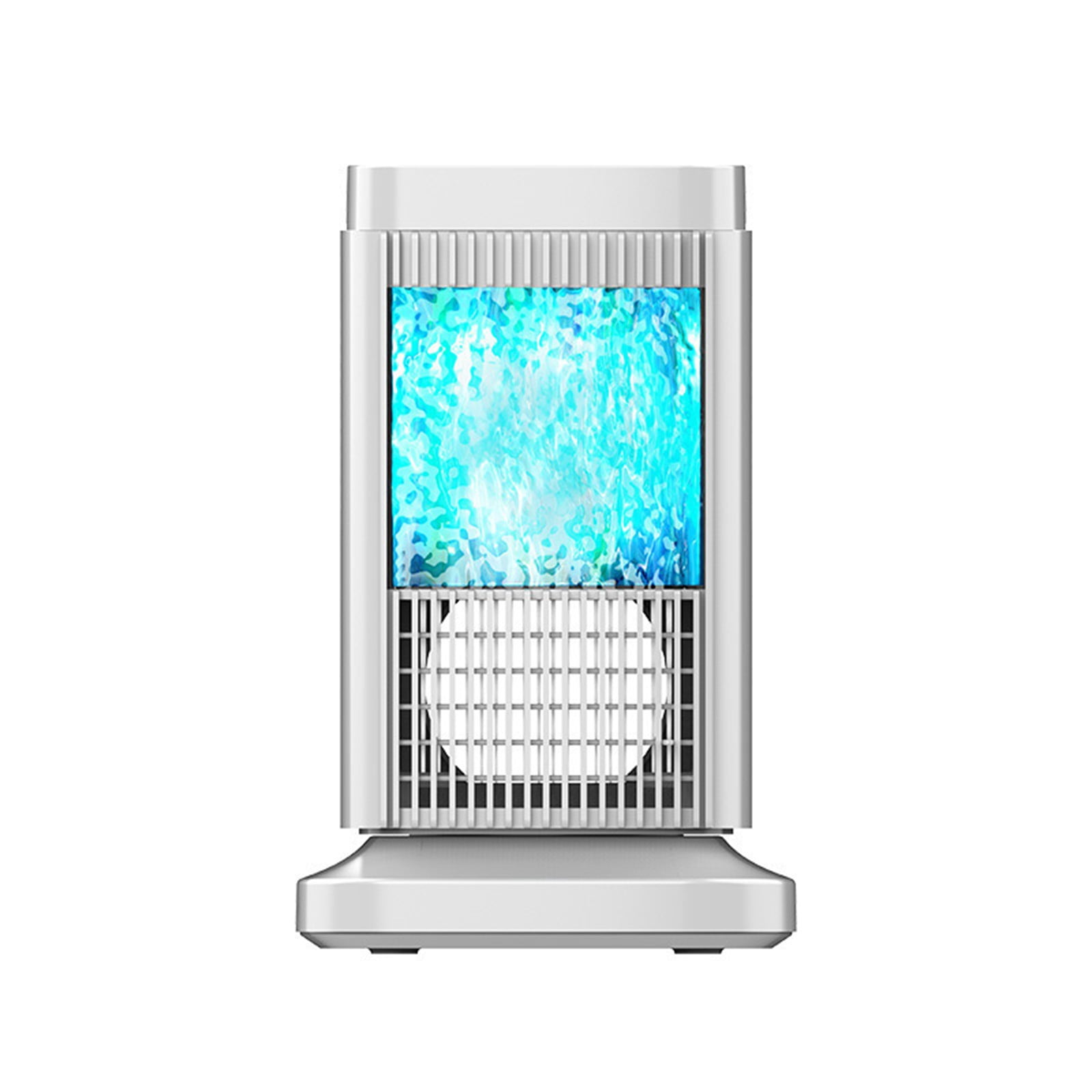 Evaporative Air Cooler, 3-IN-1 Swamp Cooler with Water Tank, Portable Cooling Fan, 3-Speed Visible Cold Quiet Desktop Cooler Fan for Indoor, Home, Office, Kitchen, Bedroom