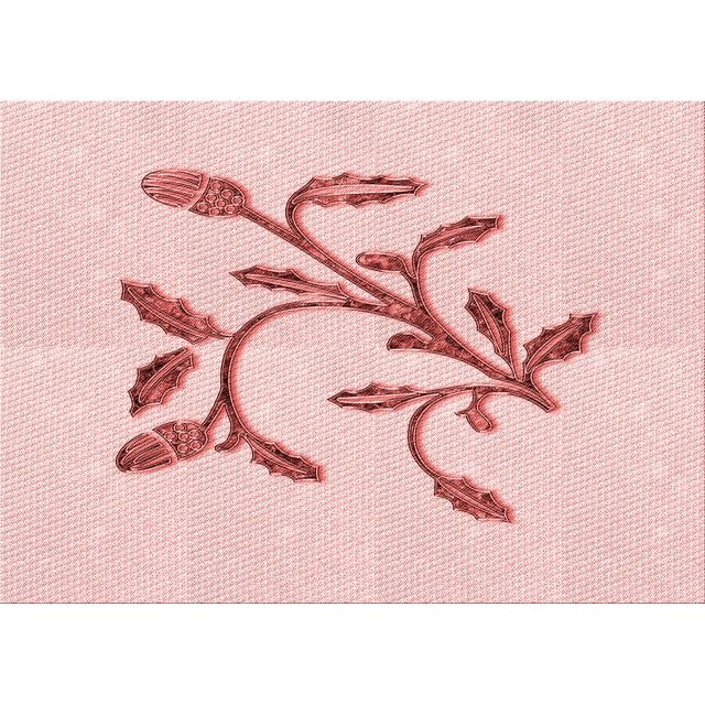 Ahgly Company Machine Washable Indoor Rectangle Transitional Pink Bubble Gum Pink Area Rugs, 7' x 9'