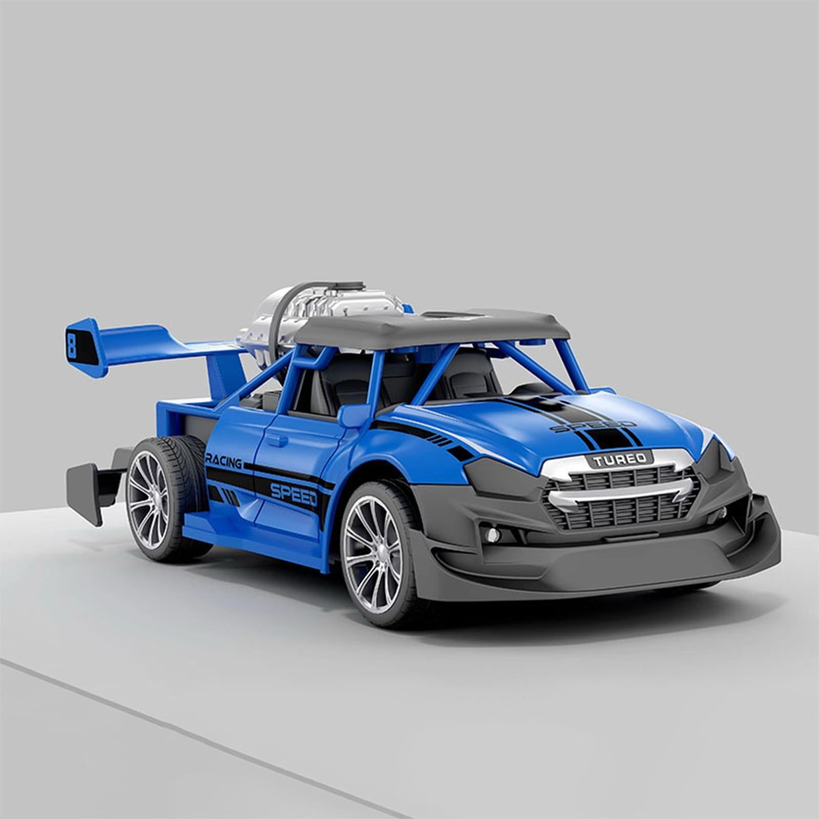 SPOORYYO High-speed Remote Control Car with Water Spray and Drift Features, 2.4Ghz Control, Powerful Motor, Stunt Tires, 360° Rotation, Cool Lights