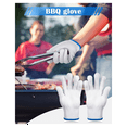 thumbnail image 4 of 24 Pairs Cotton Hand Working Gloves White Liners for Safety Work Thicker Men Women, 4 of 5