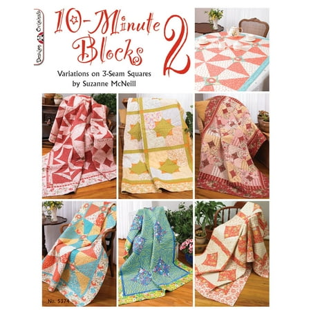 10-Minute Blocks 2 : Variations on 3-Seam Squares