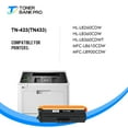 thumbnail image 2 of Toner Bank 4-Pack Compatible Toner for Brother TN-433BK TN-433 HL-L8260CDW L8360CDW L8360CDWT MFC-L8610CDW L8900CD Printer Replacement Toner Ink Black, Cyan, Magenta, Yellow, 2 of 6