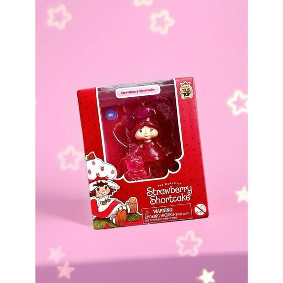 Strawberry Shortcake W Custard (Glitter Chase) Strawberry Shortcake Mini Figure