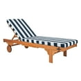 thumbnail image 2 of Safavieh Newport Outdoor Modern Chaise Lounge Chair with Cushion, 2 of 7