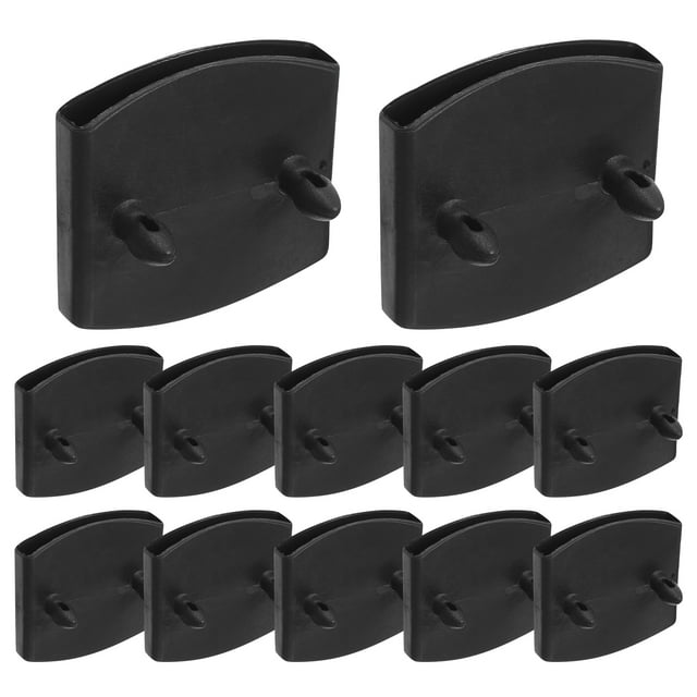 20 piezas soportes de listones para cama, tapas de listones centrales para cama, conector de listones para cama, accesorios para muebles