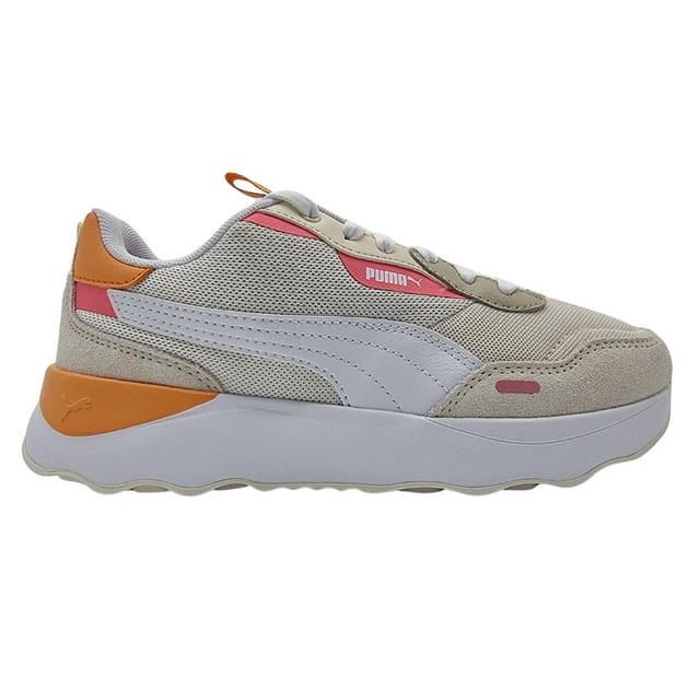 Tenis Puma Runtamed Platform Mujer beige 25