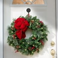 thumbnail image 3 of Haute Decor Attract® Pinch-Free Magnetic Wreath Hanger - Matte Black, 3 of 6