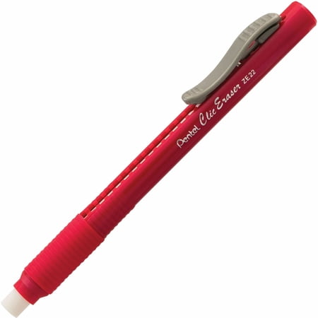 Pentel Retractable Erasers Red