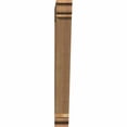 thumbnail image 2 of Ekena Millwork 4"W x 26"D x 34"H Traditional Traditional Rough Sawn Bracket, Western Red Cedar, 2 of 13