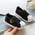 thumbnail image 5 of XEGLSBU Boys Shoes Size 3 Slip On Children's Fashion Spring and Autumn Children's Board Shoes Comfortable Soft Sole Mesh Breathable Sports Shoes for Boys and Girls Boys Shoes Size 5.5 Black Size 24, 5 of 9