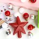 thumbnail image 4 of Red And White Christmas Baubles, 30pcs Christmas Baubles, Christmas Tree Baubles Set, Christmas Tree Baubles Plastic, For Decorating Christmas Tree Gl, 4 of 4