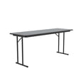 thumbnail image 3 of Correll Laminate Folding Seminar Table With Gray Granite Finish ST2472TF-15, 3 of 5