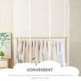 thumbnail image 6 of Clear Zipper Garment Rack Cover Clothes Rack Dust Cover Clothes Rack Protector, 6 of 6