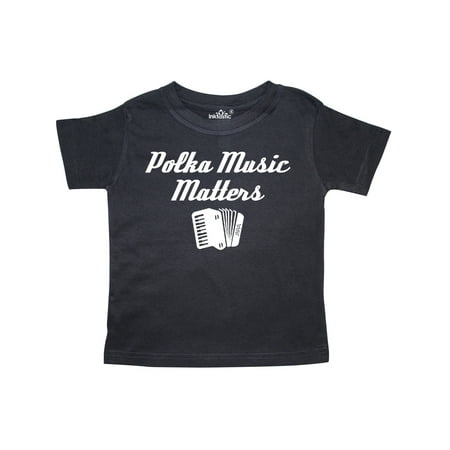 

Inktastic Polka Music Matters Gift Toddler Boy or Toddler Girl T-Shirt
