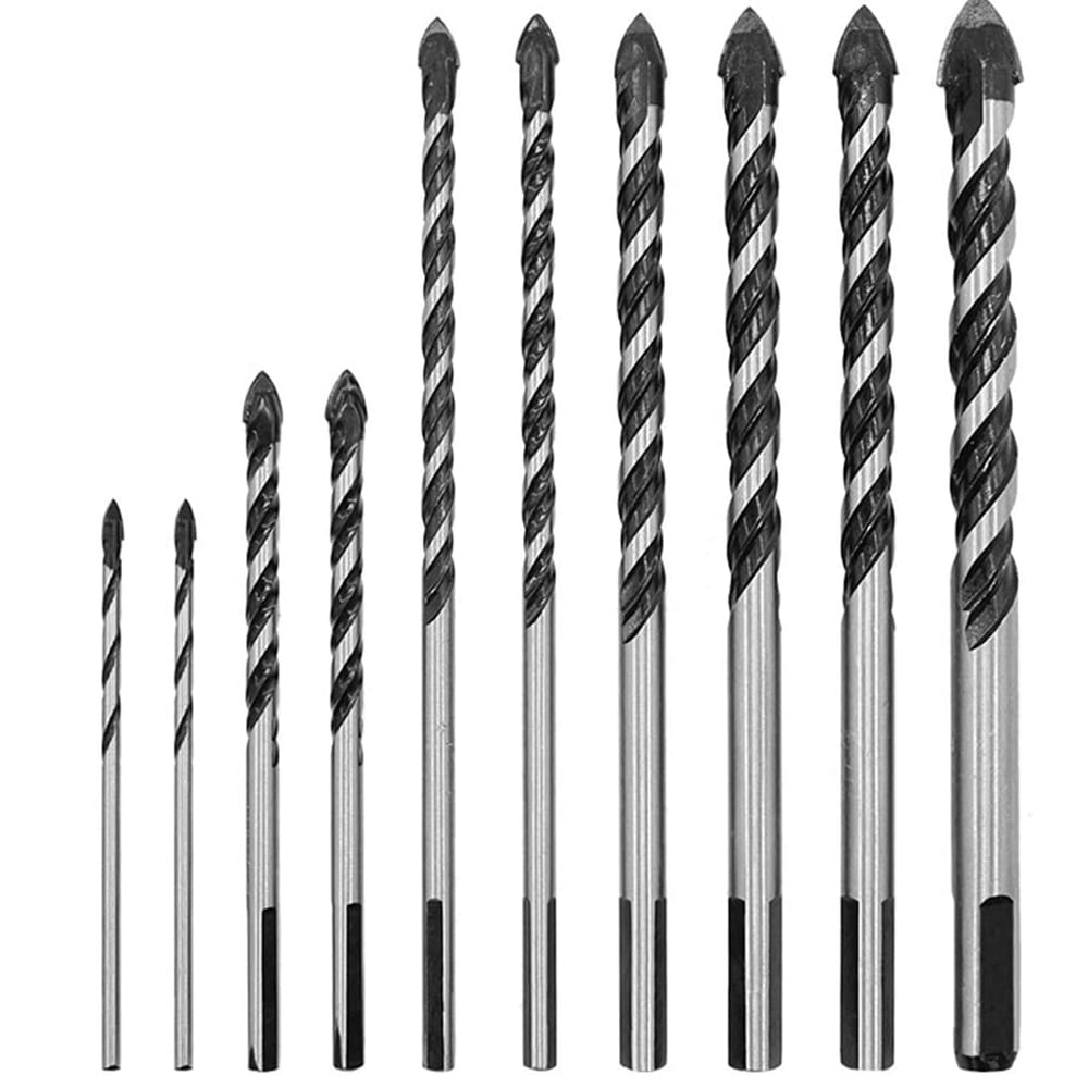 10Pcs Concrete Drill Drill Bit Set High 