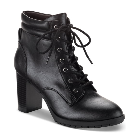 Style Co Laurellee Dress Bootie Black Smooth 11M