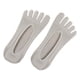 thumbnail image 4 of Calcetines invisibles cortos Sunnimix para hombre Antideslizantes Gris, 4 of 8
