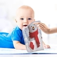 thumbnail image 5 of SKYSONIC Christmas Snowman Winter Baby Muslin Washcloths Face Towel, 3 PCS Snowy Forest Burp Cloths Cotton Wipes Infant Wash Cloth for Newborn Boys Girls 12"x12", 5 of 7