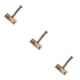 thumbnail image 5 of Cateissary Sillines de puente de bajo, piezas de repuesto prácticas para guitarra, tornillo de montaje, sillín de cuerda fija roscado a prueba de óxido, Type1 NO1 Cateissary CBP464239, 5 of 6