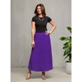 thumbnail image 4 of Womens A-Line Maxi Skirt, 4 of 11