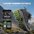 thumbnail image 6 of NORTIV 8 Men's Waterproof PRO Hiking Boots Lightweight Outdoor Trekking Camping Climbing Shoes for All Day Comfort Armadillo FieldLite, 6 of 8