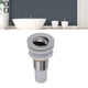 thumbnail image 5 of Tapón De Drenaje Para Lavabo, Recipiente De Tocador, Desagüe Para Fregadero De Pulido Con Tapa Abatible, Acero Inoxidable Galvanizado Antibloqueo Para El Hogar, 5 of 7