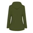 thumbnail image 2 of Manteaux pour Femmes Légers Femmes Imperméable Uni Manteau de Pluie Extérieur Grande Taille Imperméable à Capuche Coupe-Vent Manteau pour Femmes en Liquidation, 2 of 7