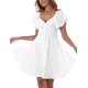 thumbnail image 1 of Vestido Florboom Summer Chiffon para mujer blanco XL, 1 of 6