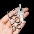 thumbnail image 4 of Luxury Titanium Key Ring Quickdraw Keychain Men Women Titanium for Car Key Rings Holder Lightweight EDC Carabiner Accessories, 4 of 10