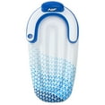 thumbnail image 3 of Hydro Force: Indigo Wave Pool Lounge 72" x 42"  - Bestway Inflatable, Pool Accessory, Built-In Cupholder, Water Float, Insta-Shield Material, Puncture Resistant, Easy Inflate & Deflate, 3 of 10