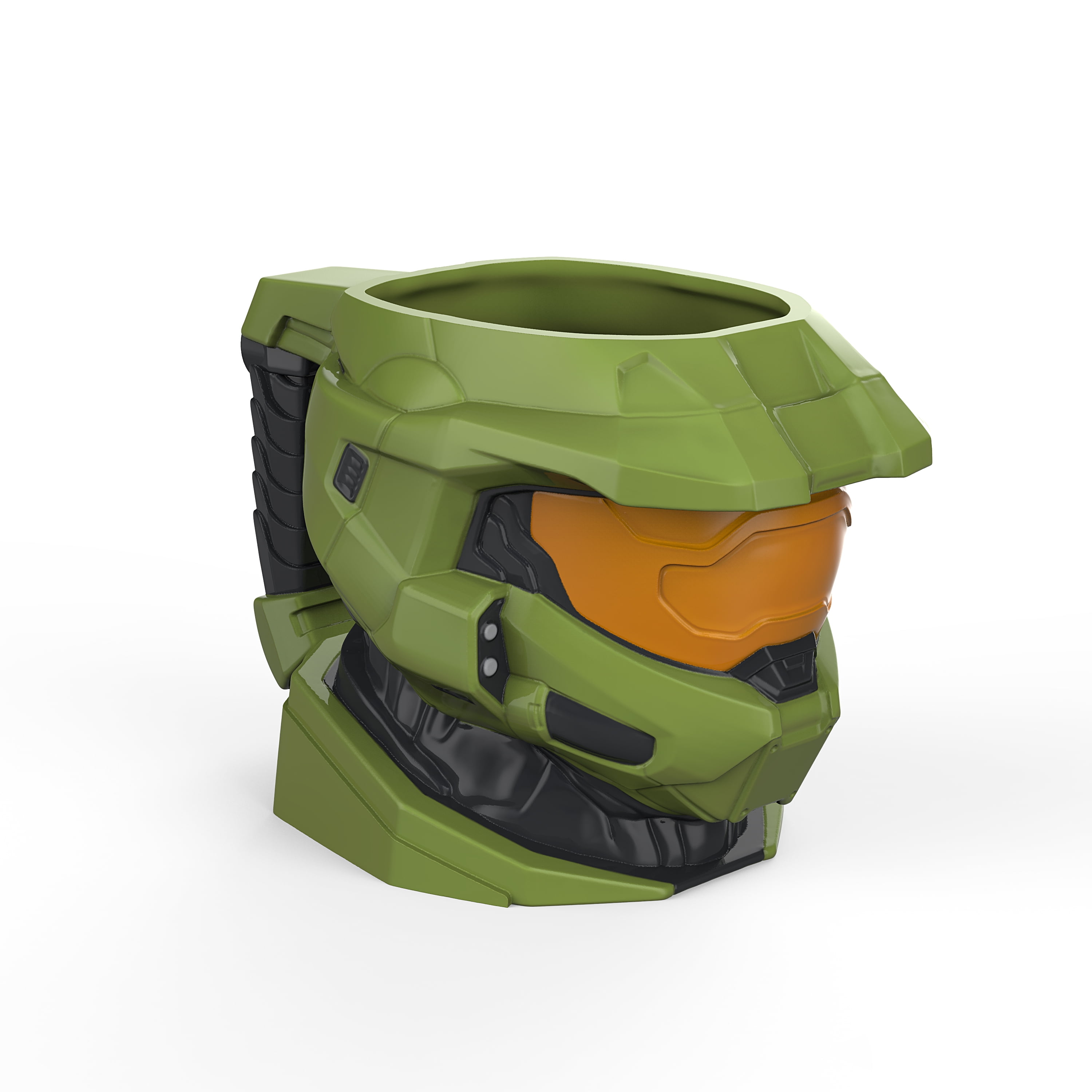 Zak Designs Xbox Game Studios Ceramic Sculpted Mug, Halo