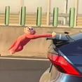 thumbnail image 6 of 18 Inch Plush Long Arm Monkey Red Tail-Wind Animal for Vehicle Exterior and Interior Hanging Decor with Weather-Resistant Design, 6 of 6