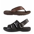 thumbnail image 2 of Sandalia Duo Pack Para Hombre CASTALIA 507-140 Negro y Café, 2 of 4