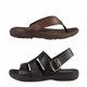 thumbnail image 2 of Sandalia Duo Pack Para Hombre CASTALIA 507-140 Negro y Café, 2 of 4