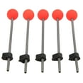 thumbnail image 2 of Fishing Rod Spring Ball Tip, Wear  Waterproof Red Ball Spring Rod Tip  For River Fishing S,M,L, 2 of 8