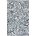 thumbnail image 2 of SAFAVIEH Abstract Ksenija Oriental Area Rug, Gray/Blue, 6' x 9', 2 of 11