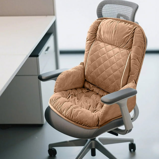 Amzcrzy Funda Nórdica, Sábana, Funda De Almohada De Satén, Cojín De Invierno, Cojín Integrado Para Sentarse En La Oficina Durante Largos Períodos, Cálido Y Acogedor, Cojín De Asiento, Protección De C