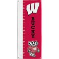 thumbnail image 1 of BSI Products 39020 Wisconsin Badgers Growth Chart Banner, 1 of 1
