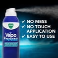 thumbnail image 5 of Vicks VapoFreeze Topical Menthol Muscle and Joint Pain Relief Spray, 3 oz, 5 of 7