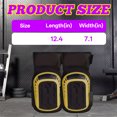 thumbnail image 2 of BESTSKY 2Pcs Knee Pads,Waterproof and Wear-Resistant Knee Pads for Men,Hard Shell Impact Resistant Knee Pads for Work,Brown, 2 of 7