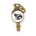 thumbnail image 1 of Dragon animaux Art en grano silueta Broche broche broche broche Metal retro, 1 of 3
