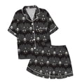 thumbnail image 1 of TBWNWG Pyjamas et Peignoirs pour Filles Doux et Confortables à Col Rabattable Ensemble de Pyjama pour Tout-Petits Enfants Idéal pour l'Halloween et les Activités Décontractées Quotidiennes, Taille 4-5 Ans, 1 of 4