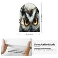 thumbnail image 2 of Pofeuu Whimsical Owl On Branch Print Beanie Hat for Men Women Knit Winter Hat Warm Cuffed Skull Beanie Slouchy Soft Unisex, 2 of 6