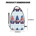 thumbnail image 2 of Naloa Cute Gnomes in USA1 2Pcs Anti-Kick Back Seat Cover Kick Mat, Car Seat Protector with 3 Storage Pockets, 2 of 8