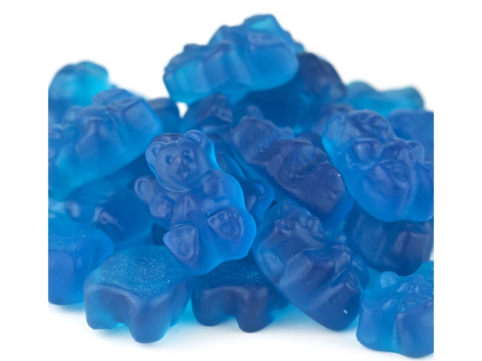 SweetGourmet Blue Raspberry Gummi Bears Blue Bulk Candy Gummy 2