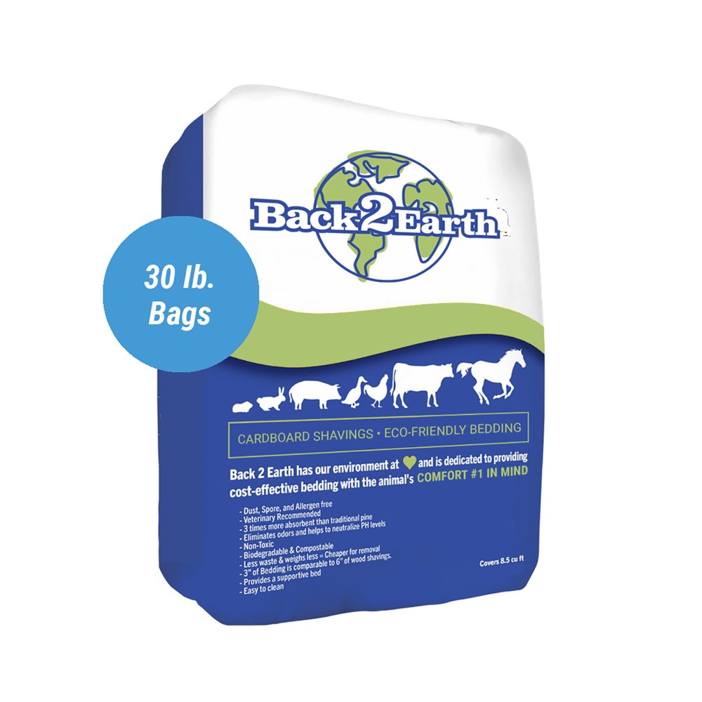 Back 2 Earth Pet Bedding, ECO Friendly Bedding for Guinea Pigs, Rabbits