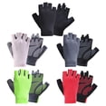 thumbnail image 1 of Guantes De Ciclismo De Medio Dedo Guantes De Entrenamiento De Gimnasia Guantes De Fitness Antideslizantes Resistentes Al Desgaste Para Levantamiento De Pesas Remo De Fitness Yuarrent OD015118-07, 1 of 4