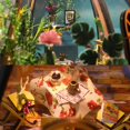 thumbnail image 4 of POINTERTECK DIY Miniature House Kit with LED Light Creative Dollhouse Model Kit with Furniture 3D Miniature Dollhouse Kit Mini Doll House Kit for Kids, 4 of 10