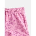 thumbnail image 3 of Wonder Nation Toddler Girls Dolphin Hem Printed Shorts, Sizes 18M-5T, 3 of 3